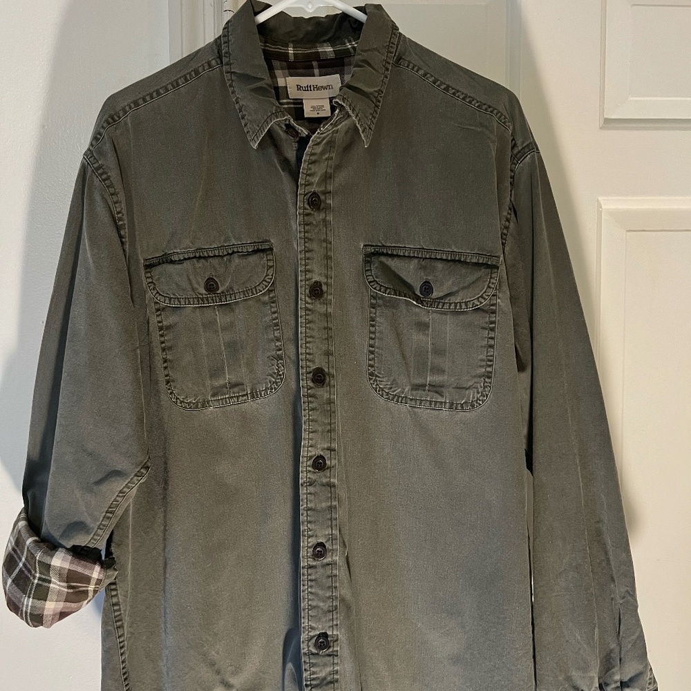 Ruff Hewn Plaid Shirt Jacket